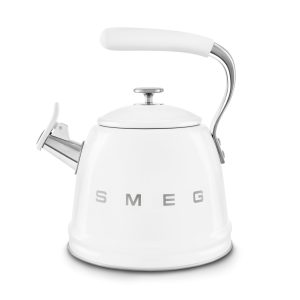 کتری رو گازی اسمگ ایتالیا مدل SMEG WKF01WH | طراحی کلاسیک دهه 50 میلادی | رنگ سفید