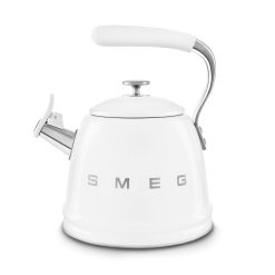 کتری رو گازی اسمگ ایتالیا مدل SMEG WKF01WH | طراحی کلاسیک دهه 50 میلادی | رنگ سفید