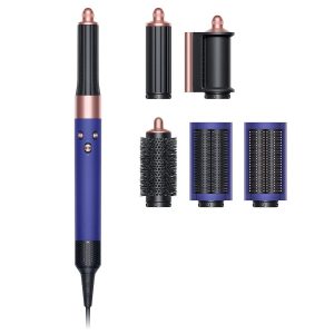 حالت دهنده مو دایسون مدل Dyson Airwrap HS05 Long-Vinca Blue/Rose (آبی نفتی-رزگلد)